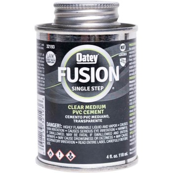 4oz Fusion Pvc Cement