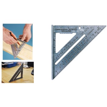 Swanson Tool S0101 Speed Square ~ 7"