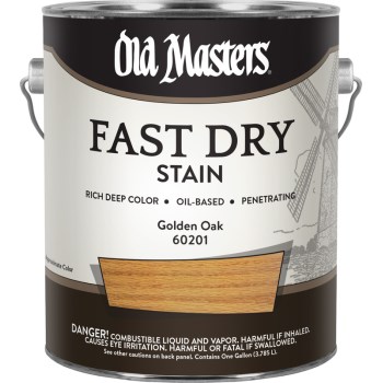 Fast Dry Wood Stain,  Golden Oak ~ Gallon 