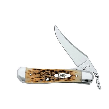 Case Knives 260 Russlock Pocket Knife - Amber Bone 