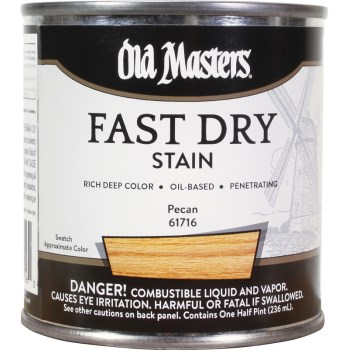 Fast Dry Stain, Pecan ~ 1/2 pt