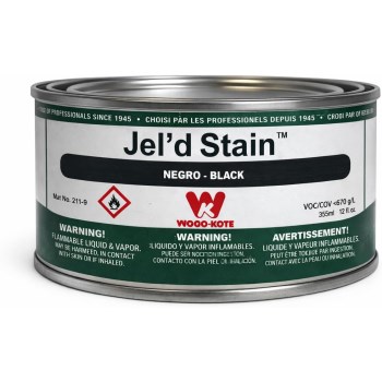 Jel'd Stain, Black - 12 oz