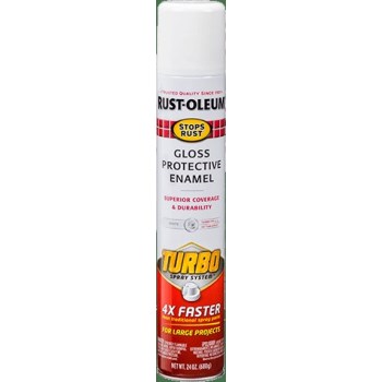 Rust-Oleum 334133 Sp 24oz Gl White Paint