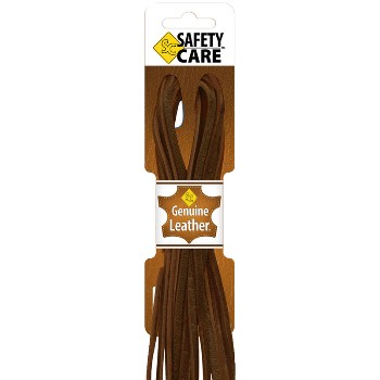 Manakey Group   54001 Boot Laces, Brown Leather ~ 72"