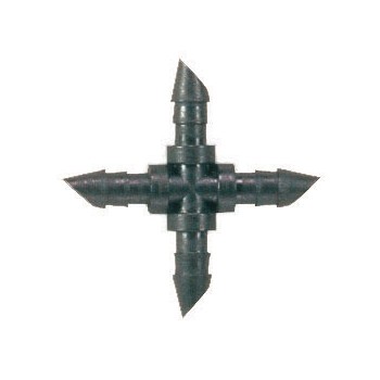 Barbed Cross, 1/4" 