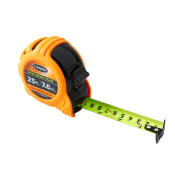 Keson Ultra Bright Dual Read Tape Measure   25 Ft