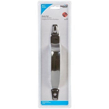 Rustic Gate Grip, Black - 8-1/2"