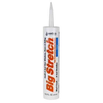 Acrylic Sealant, Big Stretch Clear 10.5 oz