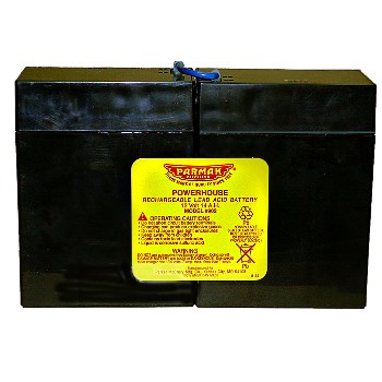 Parmak 902 Replacement Solar Fencer Gel Battery ~ 12v 