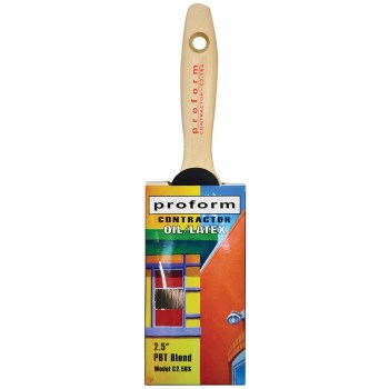 Proform Contractor Beaver Tail Brush  2-1/2"