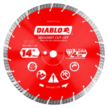 Diamond Cutoff Wheel - 14"