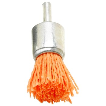 Dico Prod 7200029 End Brush, Orange ~ 3/4" 120 Grit