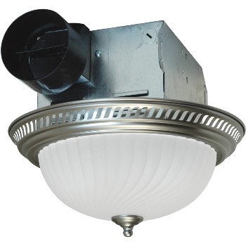 Exhaust Fan w/ Light, Decorative ~ 70 CFM