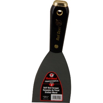 Red Devil 4209 Wall Scraper/Spackling Knife, Stiff ~ 3"