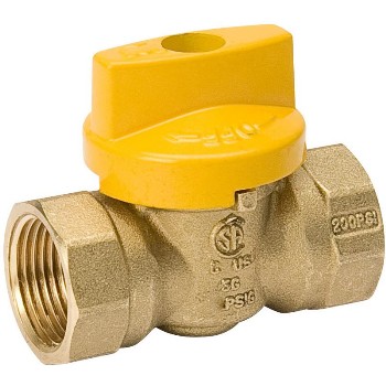 Brass Gas Ball Valve 1"