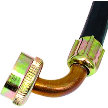 Larsen Rubber Washing Machine Hose with Elbow - 6 Ft