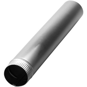 Aluminium Vent Pipe ~ 3" x 24", Aluminum