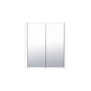  Medicine Cabinet ~ White, Mirrored Doors