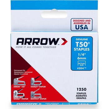 Staples,T50 Arrow Staple ~ 1/4"