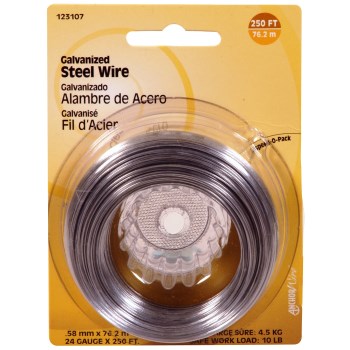 Galvanized 24 Gauge Wire  ~  250 Ft 
