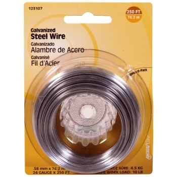 Hillman  123107 Galvanized 24 Gauge Wire  ~  250 Ft 