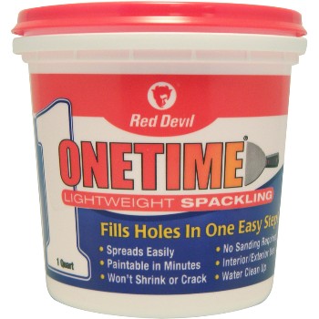 Red Devil 0544 Lightweight Spackling ~ Quart