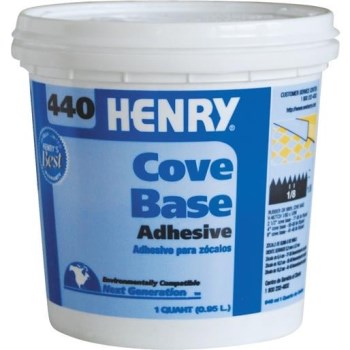 Henry 440 Cove Base Adhesive - Qt