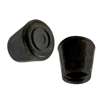 Shepherd 9125 Furniture Leg Tips, Black Rubber ~ 5/8 Inch