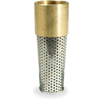 Pentair Water/Flotec/Simer TC2501LF-P2 Brass &amp; Stainless Steel Foot Valve, Meets Lead Free Installs ~ 1 1/4"