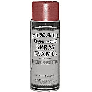 Fixall F1319 All Purpose Spray Enamel ~ Red Rust Primer