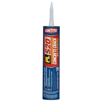 Henkel/OSI/Loctite 1618150 PL S20 Polyurethane Self-Leveling Concrete Crack Masonry Sealant ~ 10 oz