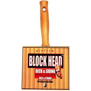  Blockhead Stain Brush ~ 5"