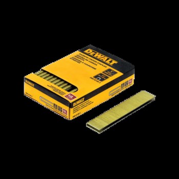 DeWalt 18-Gauge Narrow Crown Staples - 1/4" x 1", 2500pk