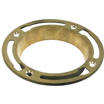Brass Lead Closet Flange ~ 4"