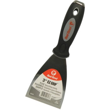 Red Devil EZ Grip Spackling Knife, Flex - 3"