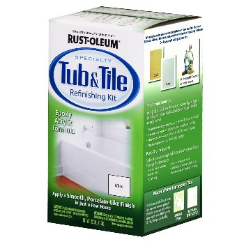 Tub & Tile Refinishing Kit,  White
