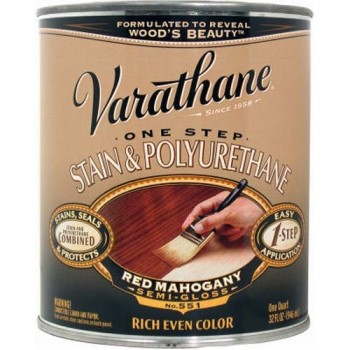 Varathane Poly-Stain, Red Mahogany ~ Quart 
