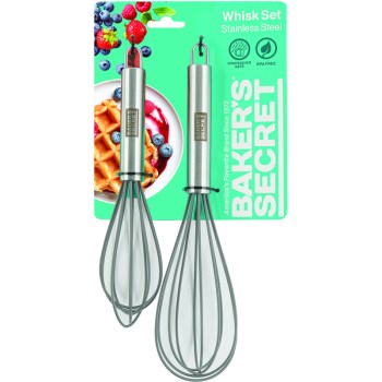 2pc Silicone Whisk