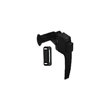 National 178392 Satin Black  Pushbutton Latch. Visual Pack1326