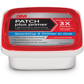 Spackle, Patch-N-Primer In One