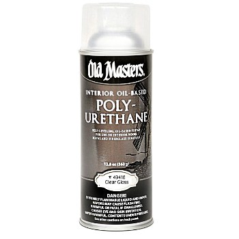 Polyurethane,  Aerosol Clear Gloss ~ 12.8 oz