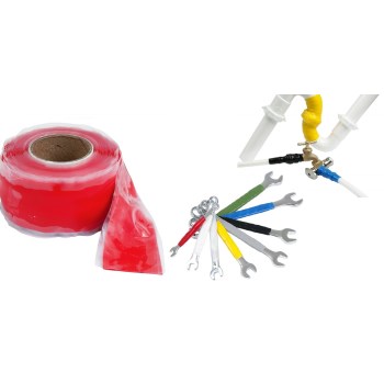 Gardner Bender  HTP-1010RED Silicone Self-Healing  Repair Tape, Red ~ 1" x 10 Ft