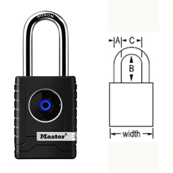 MasterLock 4401DLH Bluetooth Outdoor Smart Padlock