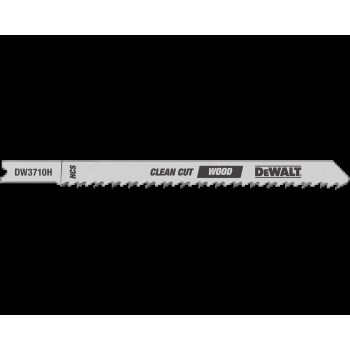 Jig Saw Blade, U-Shank - 4", 10 TPI Fine Wood Cut, 5pk
