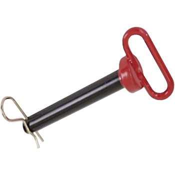 Red Handle Hitch Pin w/Clip ~ 1/2" x 3 5/8"