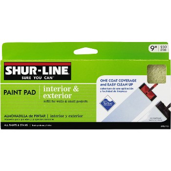 Shur-Line 3955105 Paint Pad Refill, Non-Stick ~  9