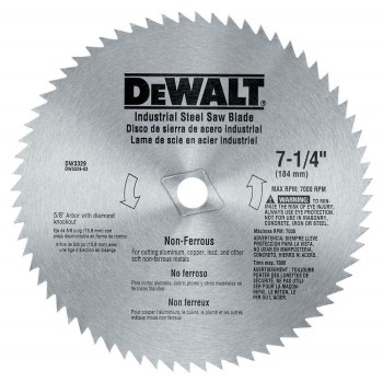 Steel Saw Blade, 7 1/4 inch, 68 teeth