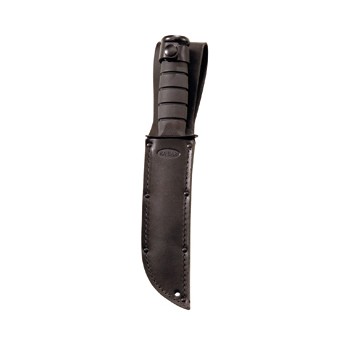 Black Leather Sheath Only for 7.00 in. Blade