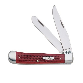 Trapper Knife - Pocket Worn - Red Bone