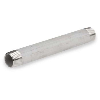 Stainless Steel Close Nipple - 3/8"